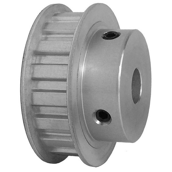 B B Manufacturing 18L050-6FA6, Timing Pulley, Aluminum, Clear Anodized 18L050-6FA6